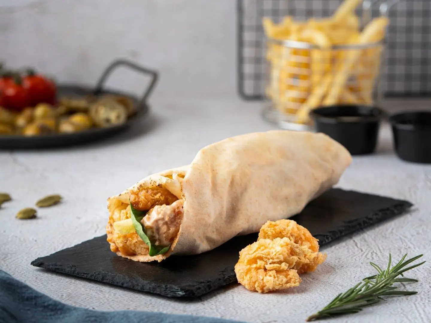 Crispy Shrimp Sandwich - Double