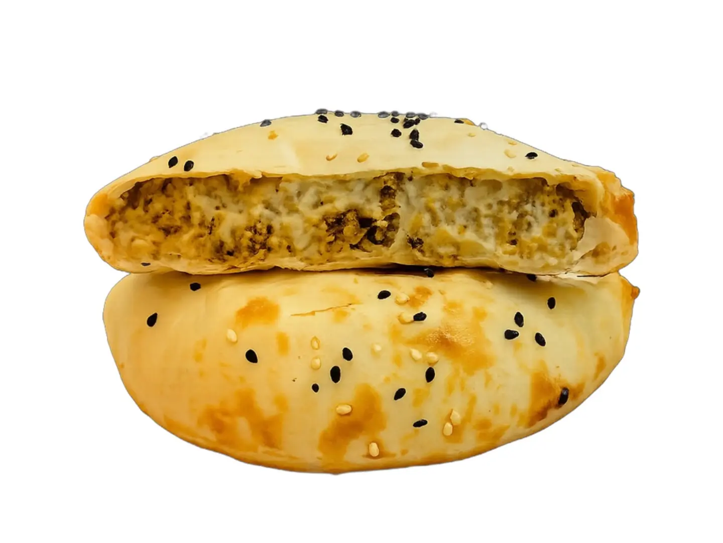 فطيرة فلافل بالطحينية