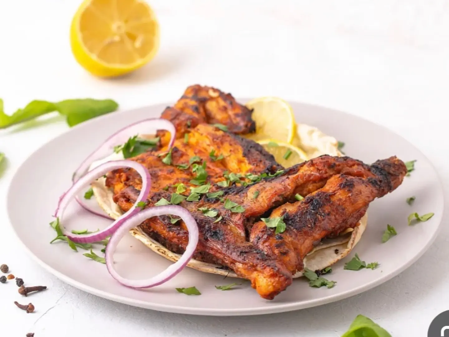 Half A Charcoal Grilled Chicken