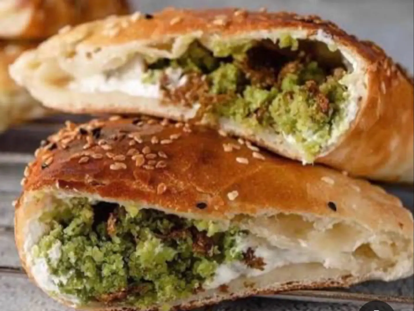 Falafel Pastries With Labneh