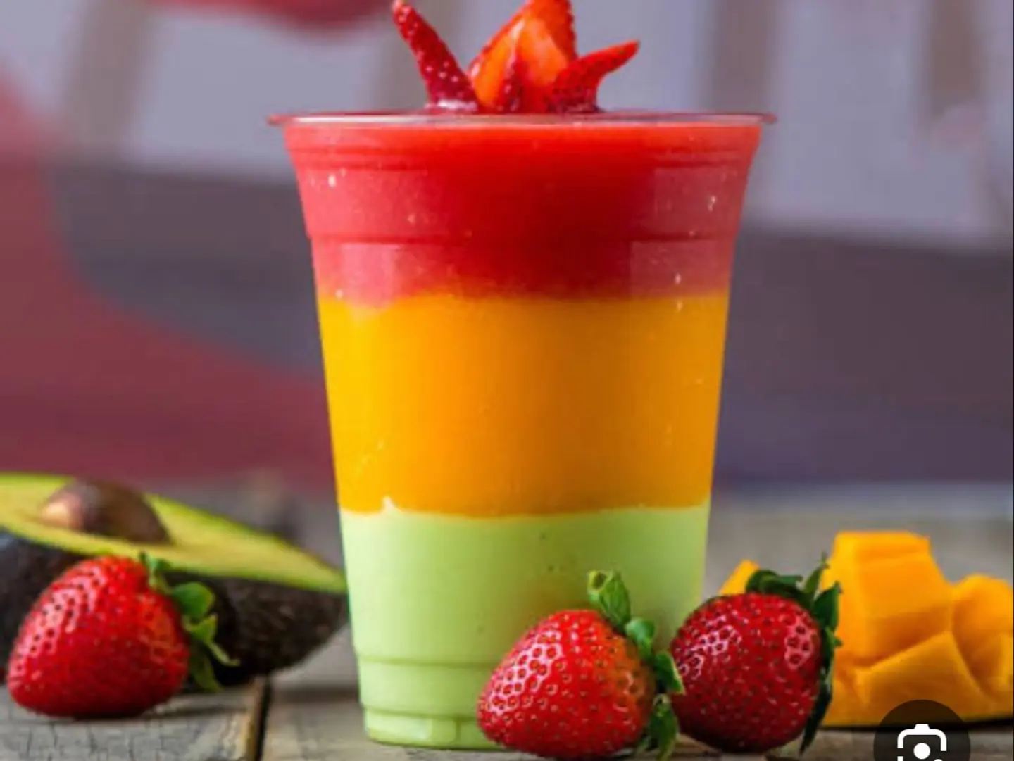 Layered Cocktail Juice
