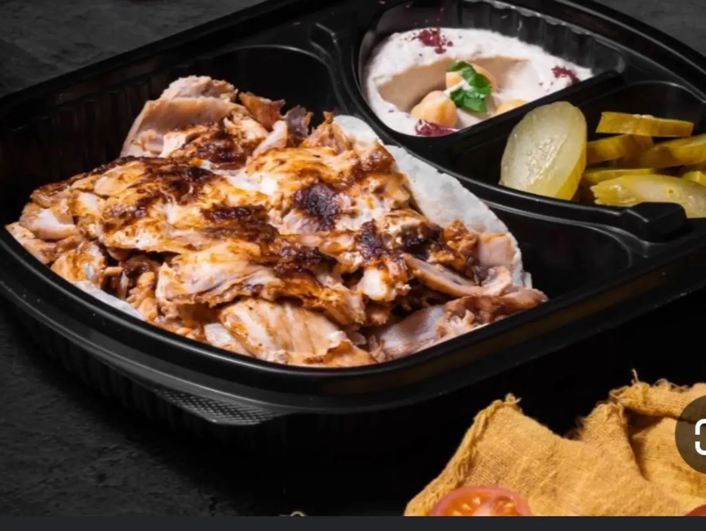Chicken Shawarma Plate