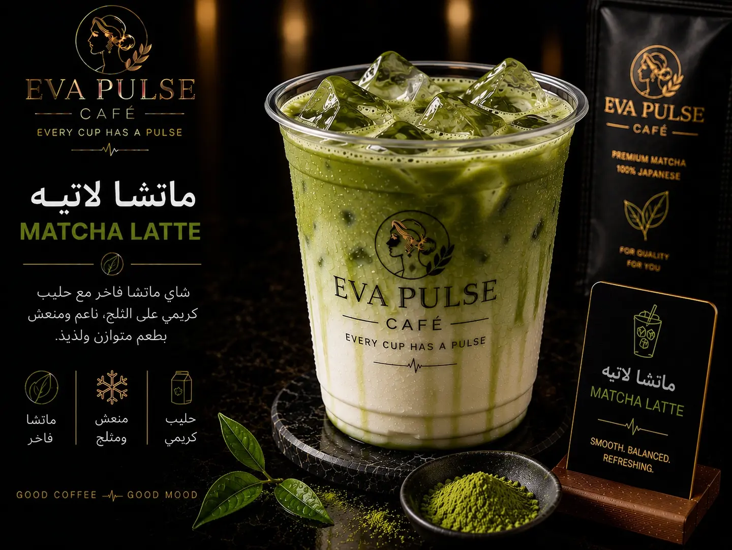 Iced Matcha Latte