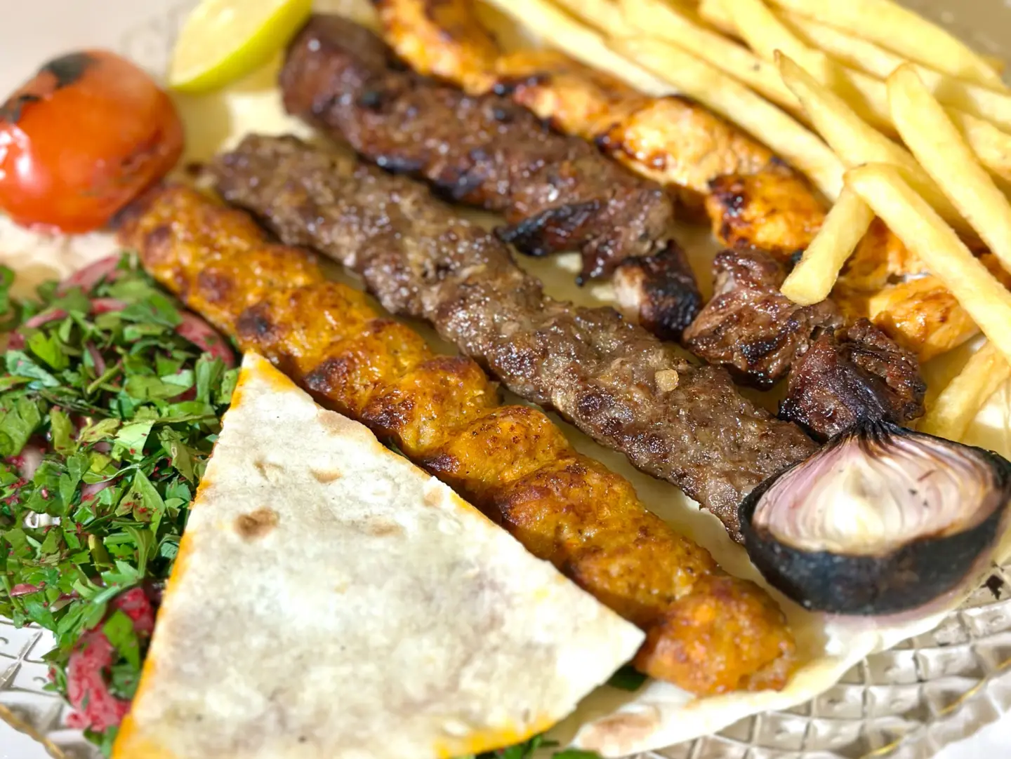 Mixed Grilled Mini (4 Sticks)