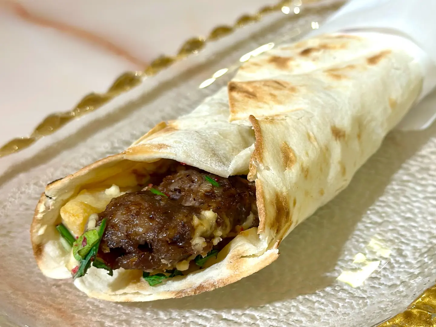 Meat Kebab Sandwich
