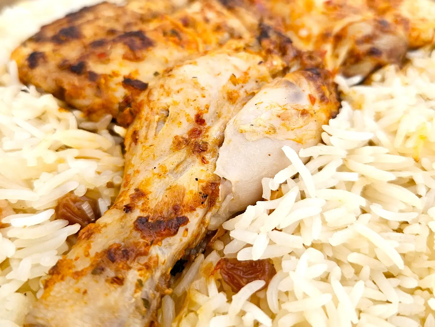 Half Grilled Chicken