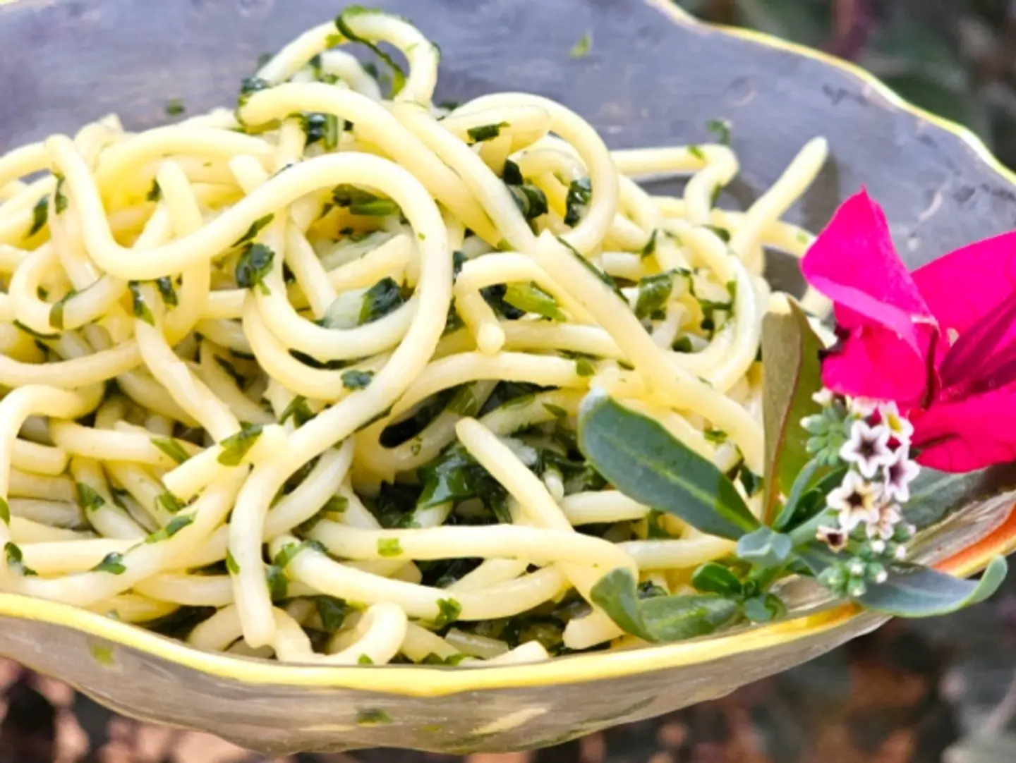 Coriander Pasta