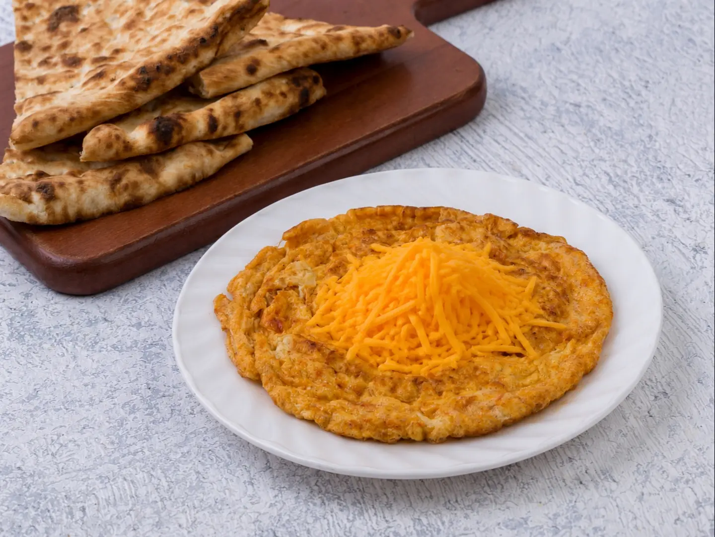 Fried Cheddar Cheese