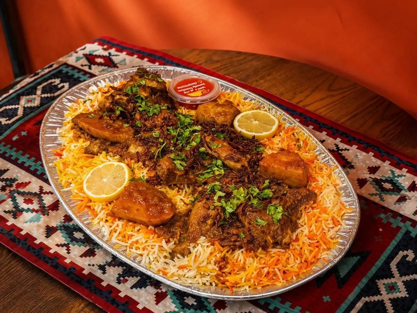 Half Chicken Biryani