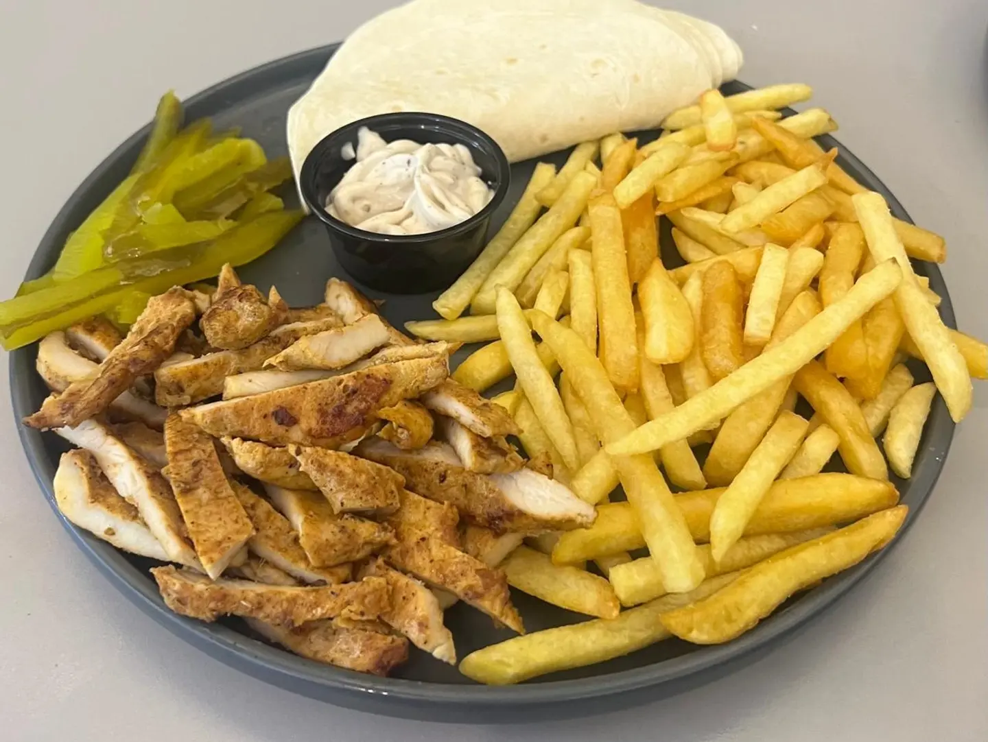 Grill Chicken Shawarma Platter