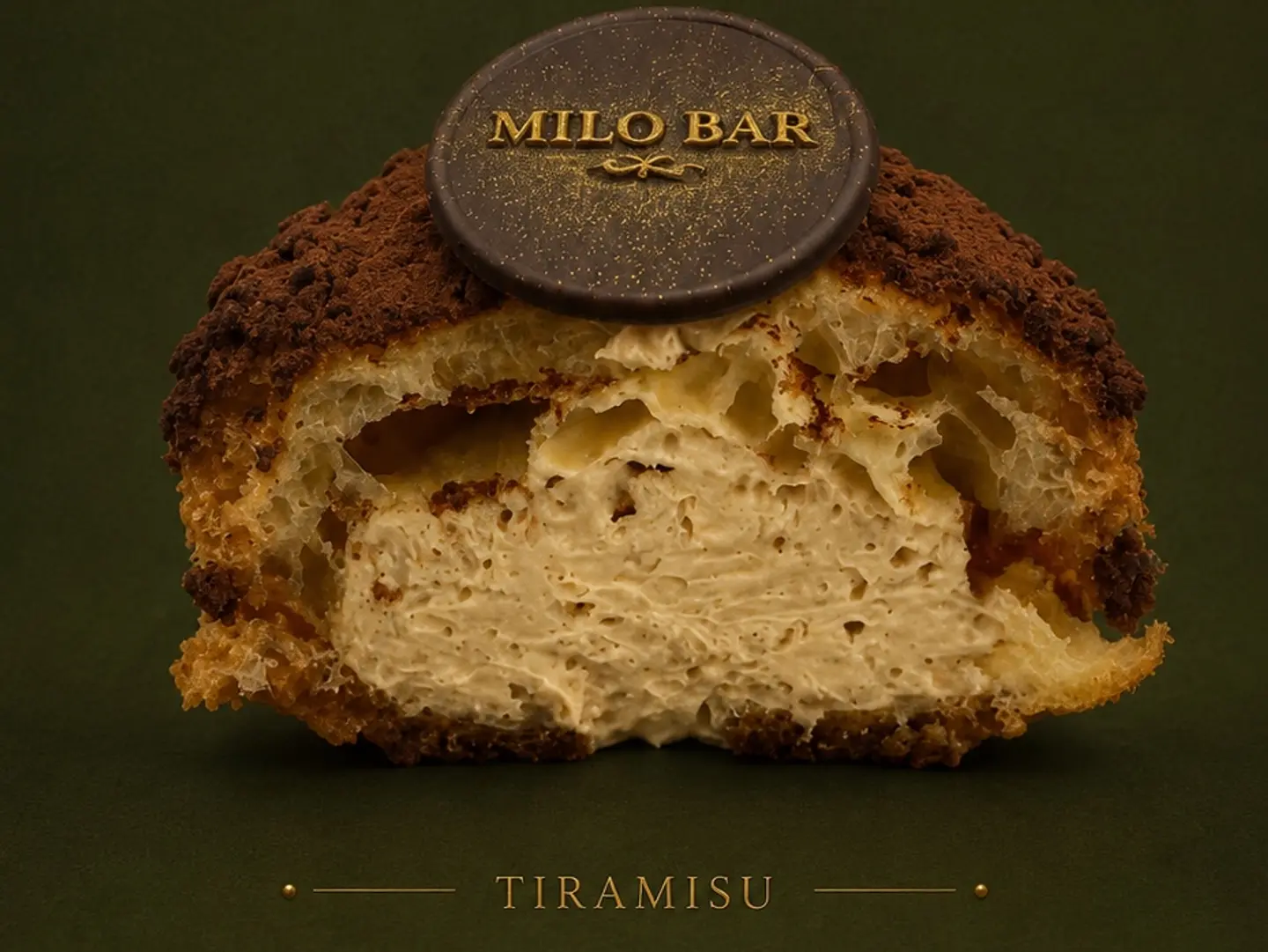 Mini Cream Puff Tiramisu