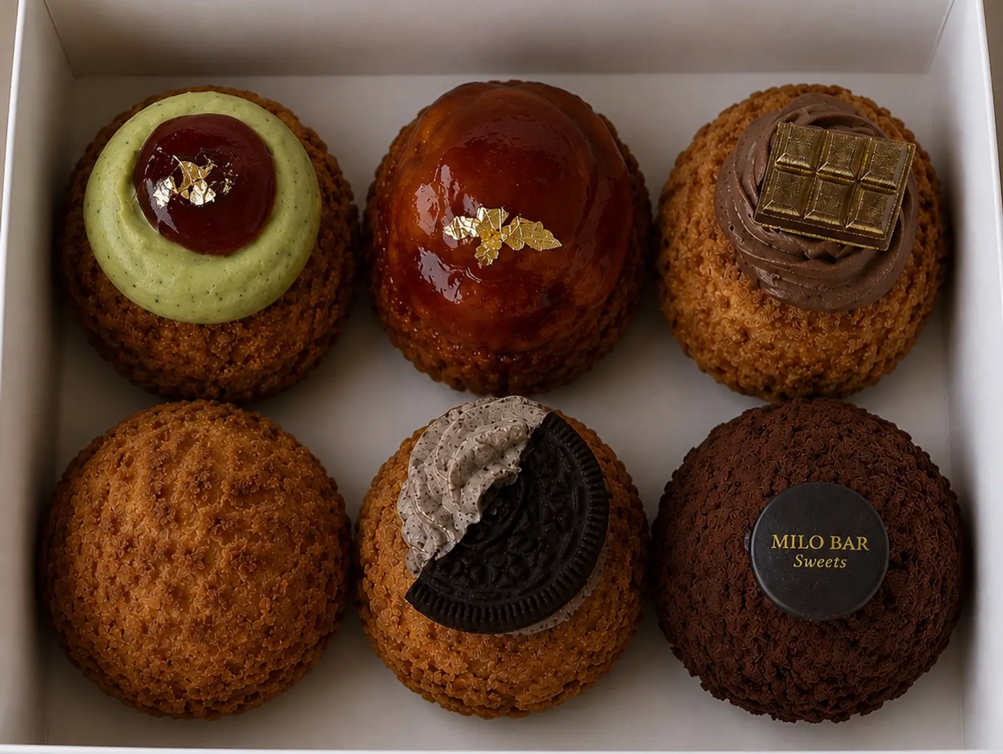Mini Cream Puff 9 Pieces