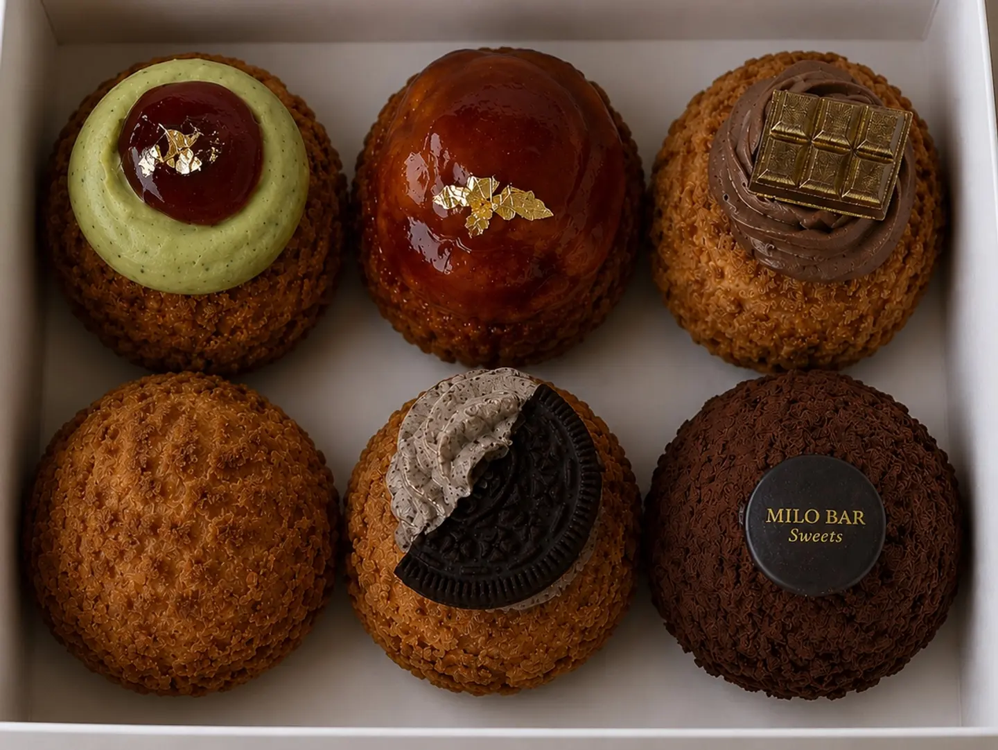 Mini Cream Puff 6 Pieces