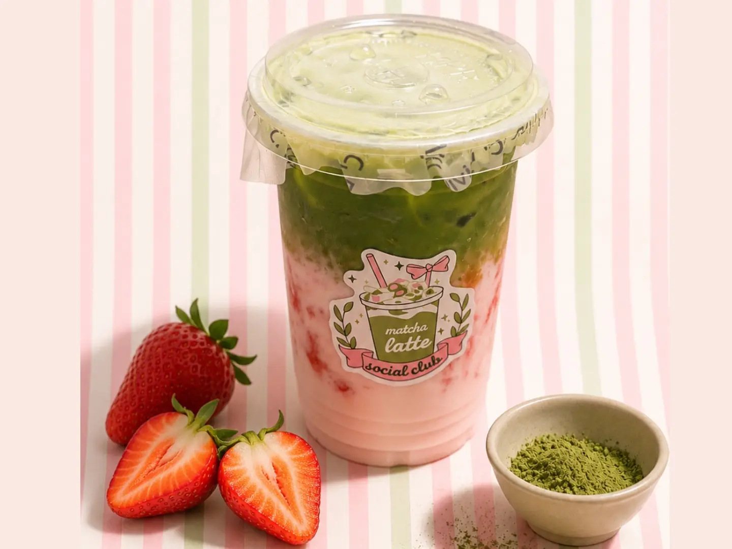 Strawberry Matcha