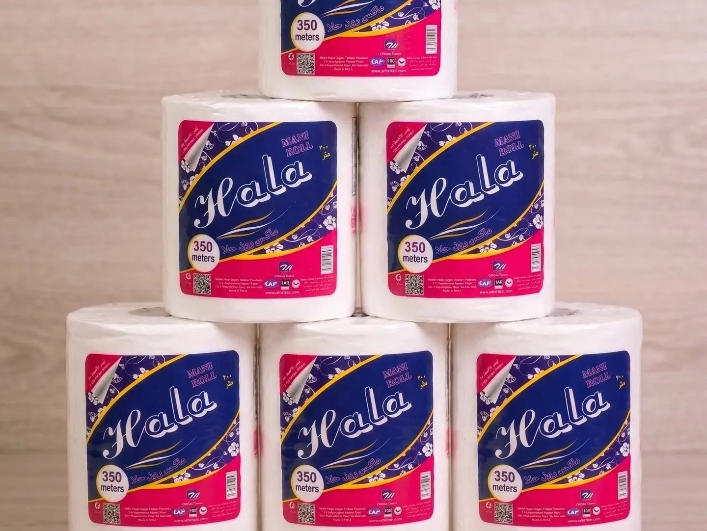 Hala Maxi Roll 350m X 6pc