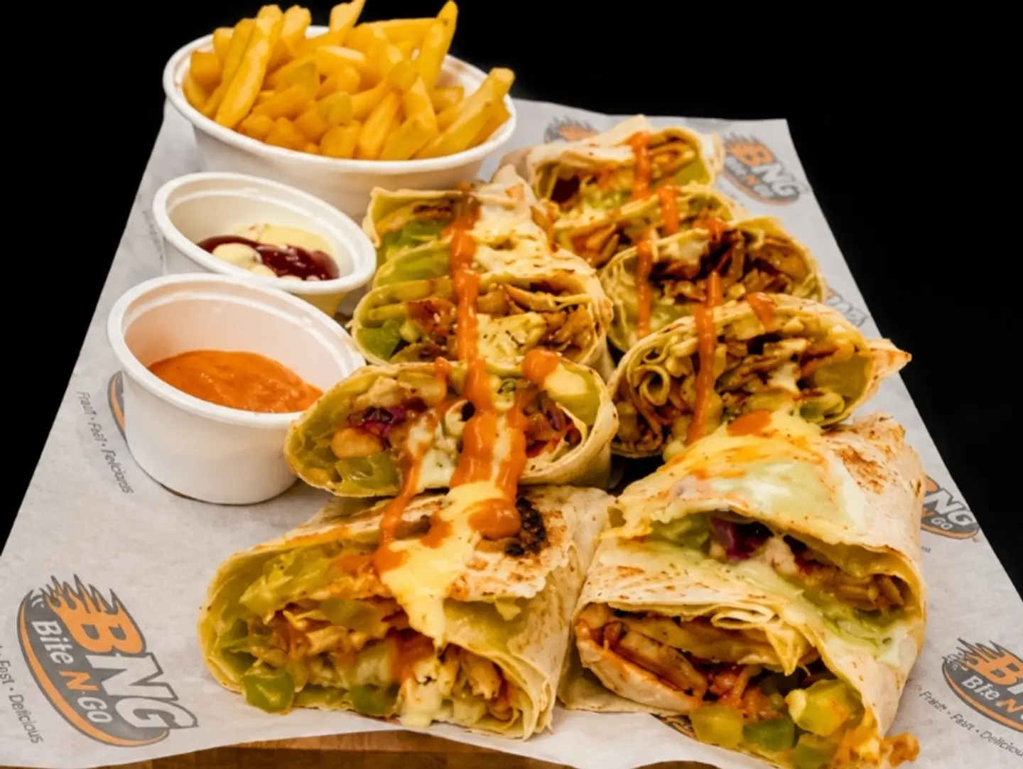 Arabic Chicken Shawarma Plate
