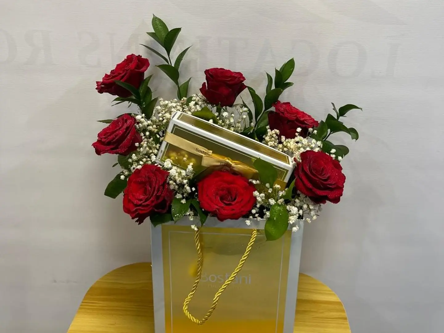 Chocolate Garden With Rose