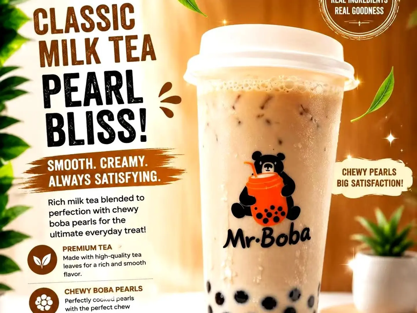 Roasted Milk Tea Boba