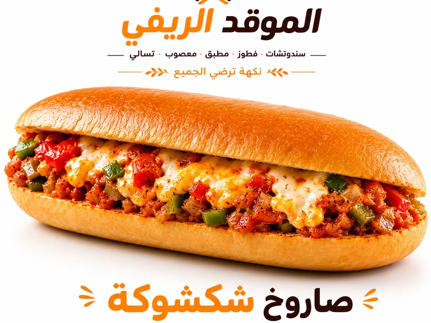 Shakshuka Rocket Sandwich With Cheese