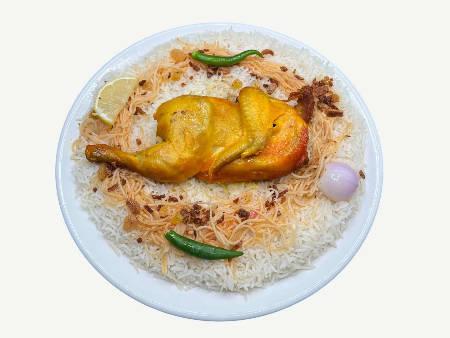 Half Chicken Mandi Muthallatha