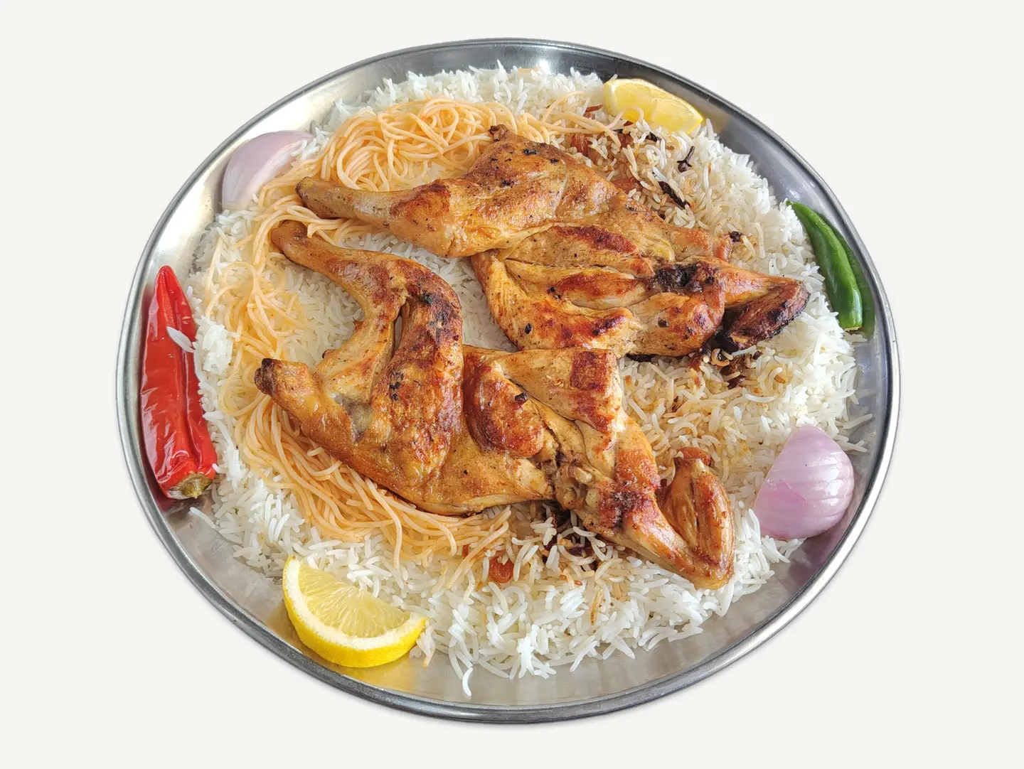 Whole Chicken Madhbi Muthallatha