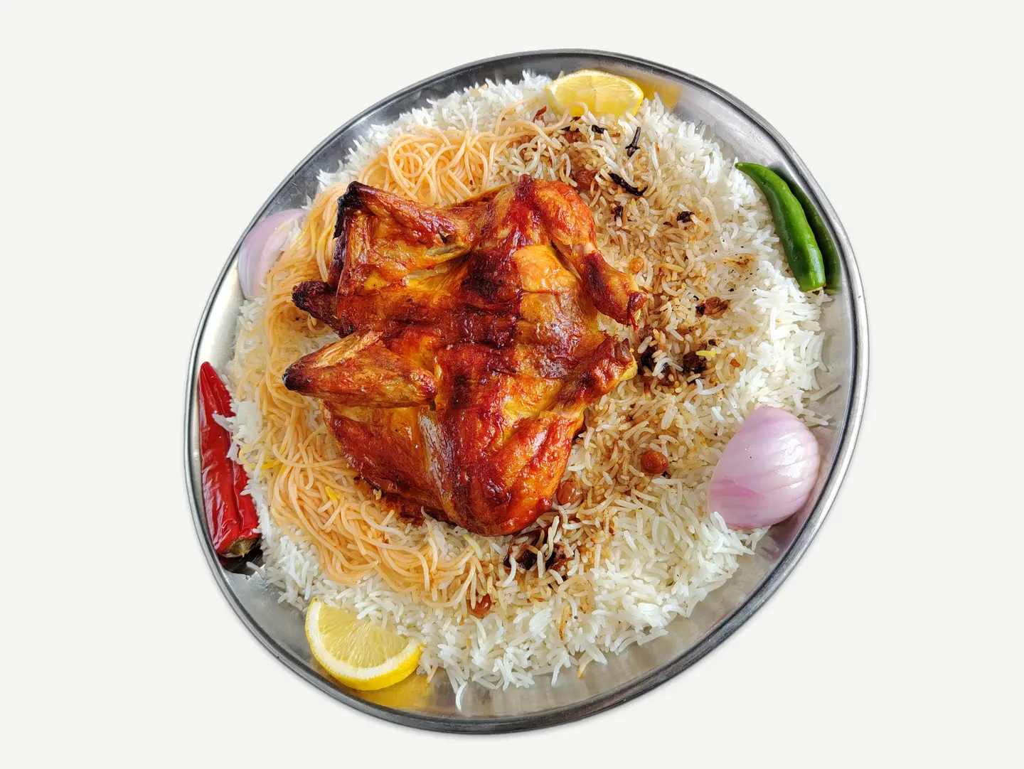 Whole Chicken Grilled Bashawer Rice