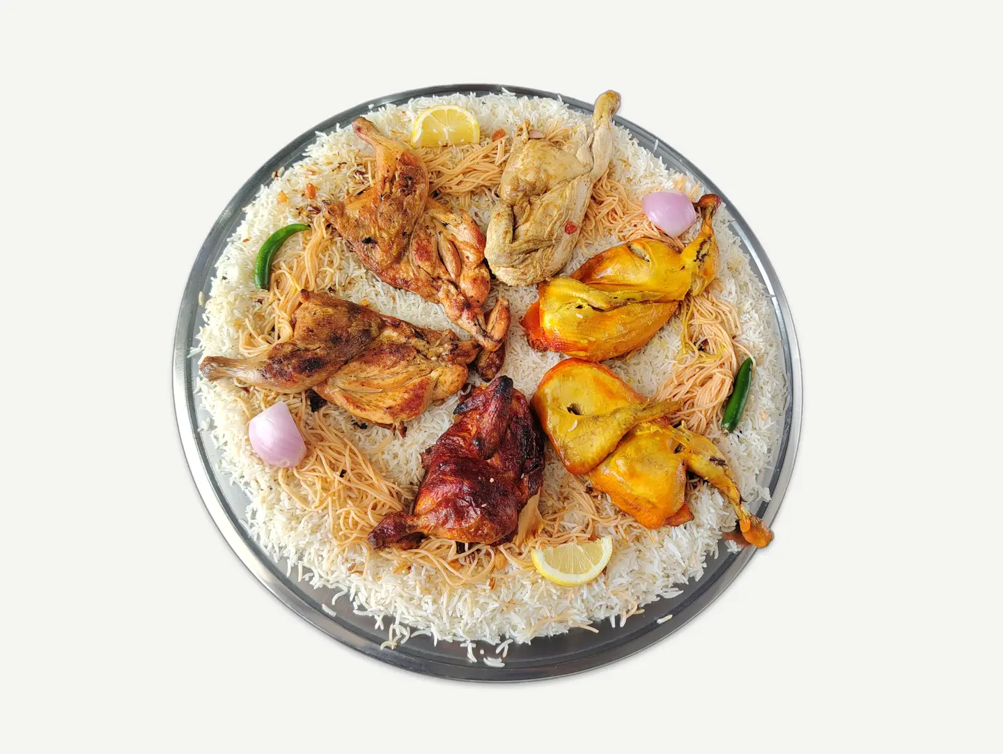 Three Grilled Chickens