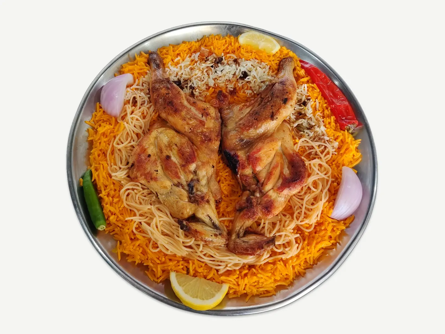 Whole Chicken Madhbi Mandi Rice