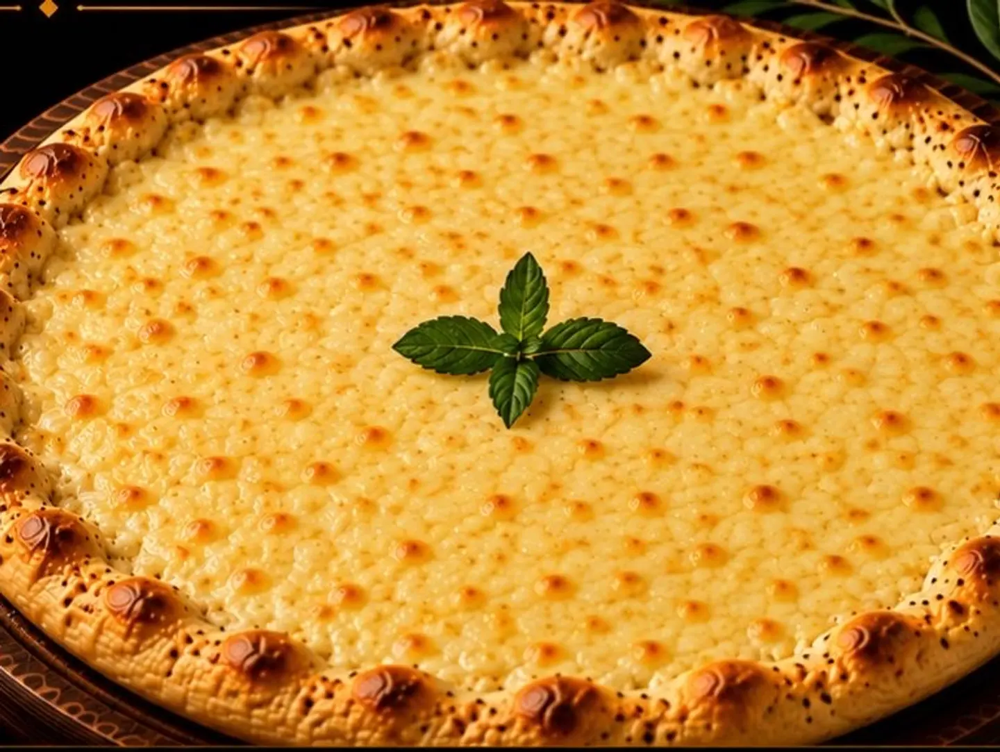 Kashkaval Cheese Manakish