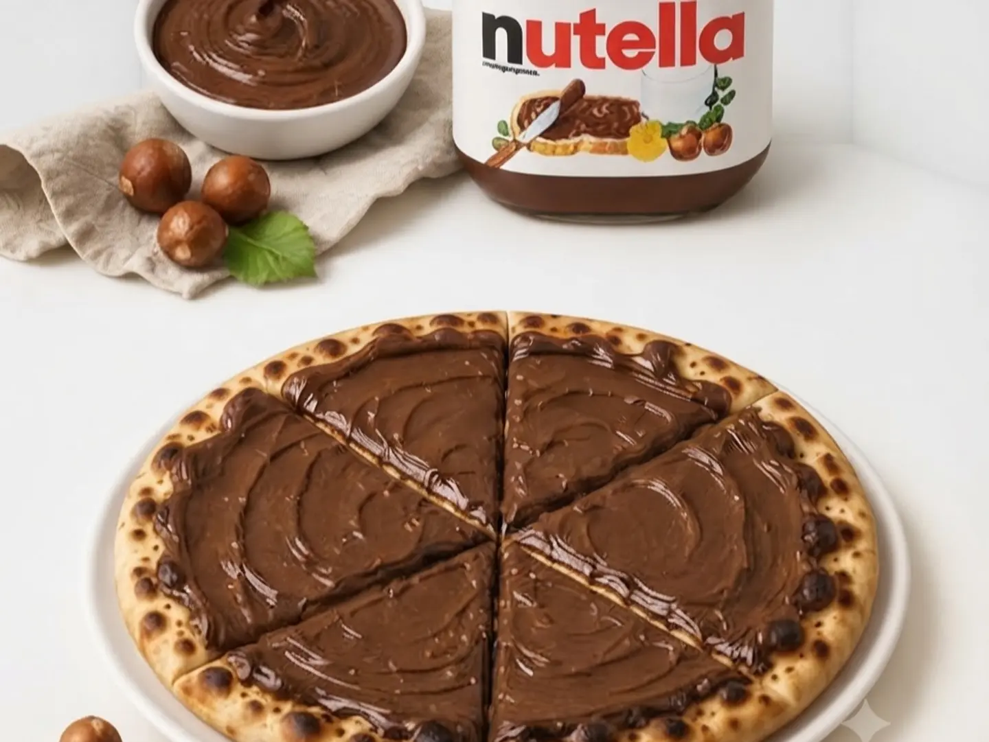 Nutella Pie Manakish