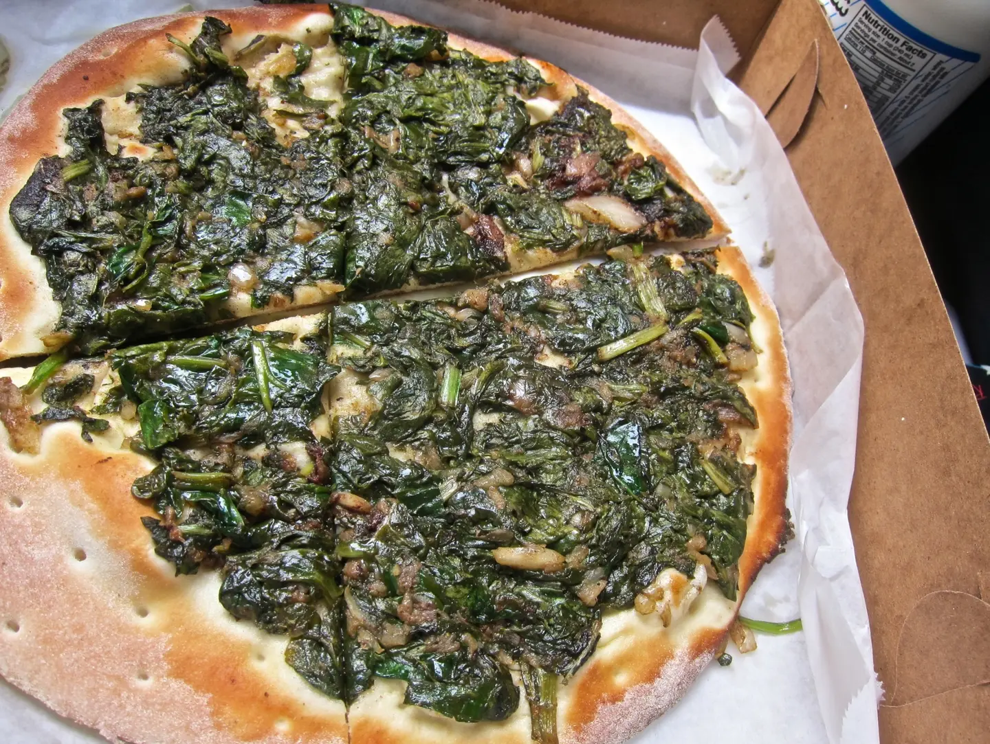 Spinach Manakish