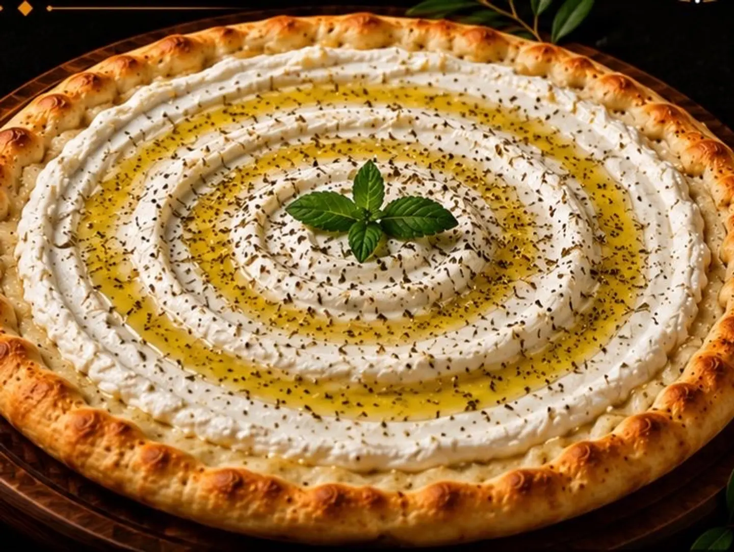 Labneh Manakish