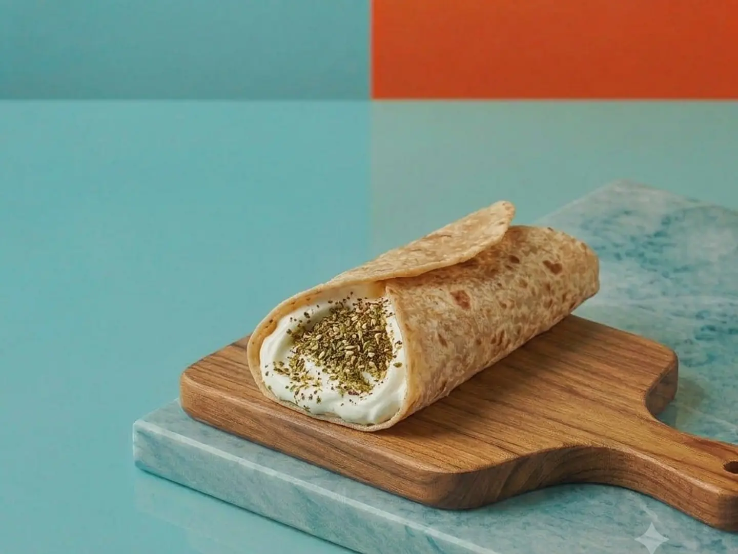 Labneh & Zaatar Chapati