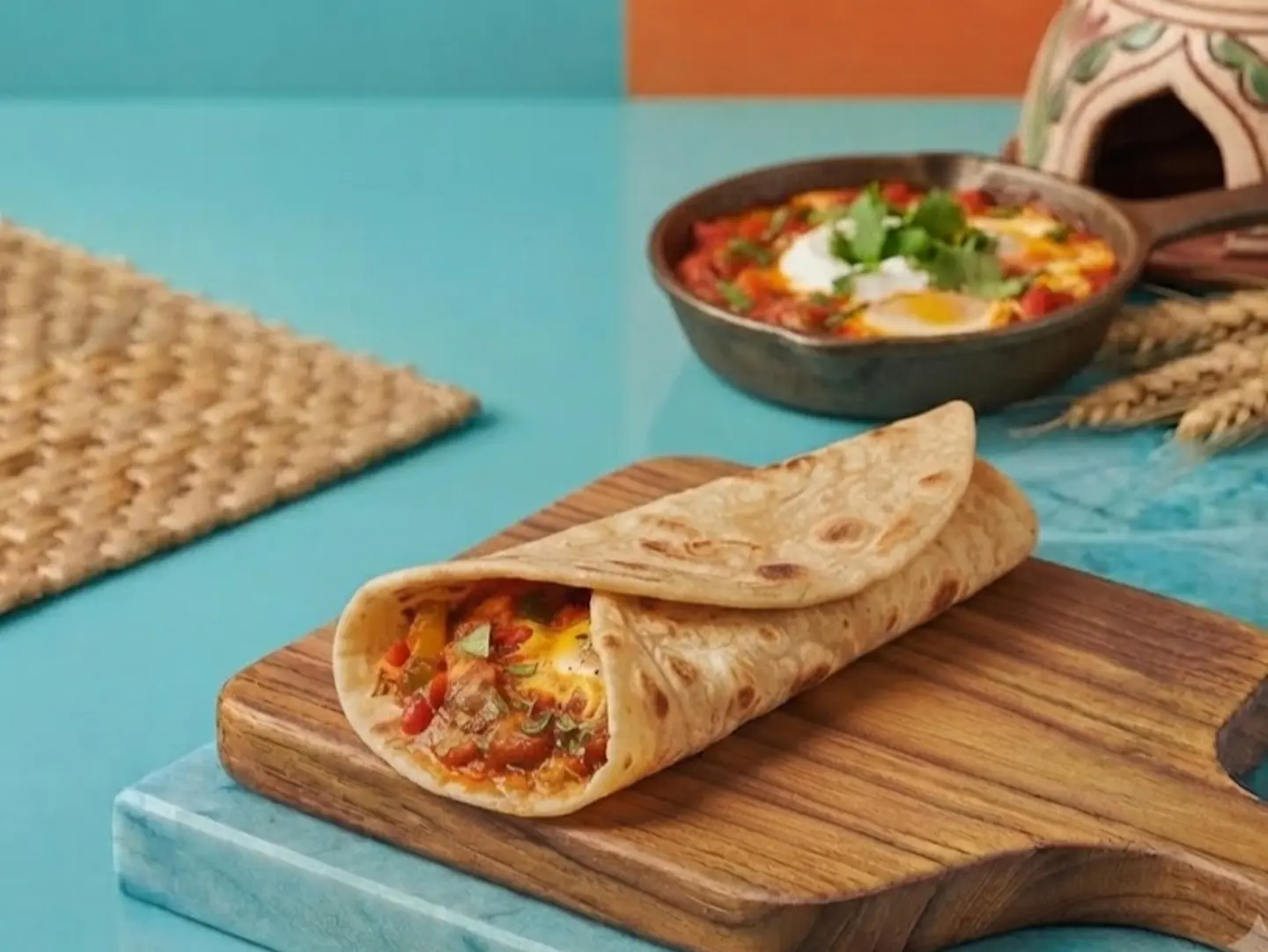 Shakshuka Chapati