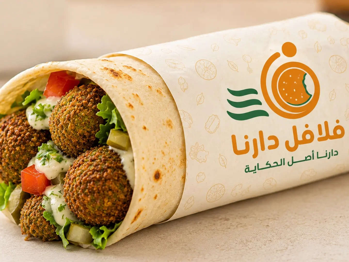 Darna Falafel Sandwich