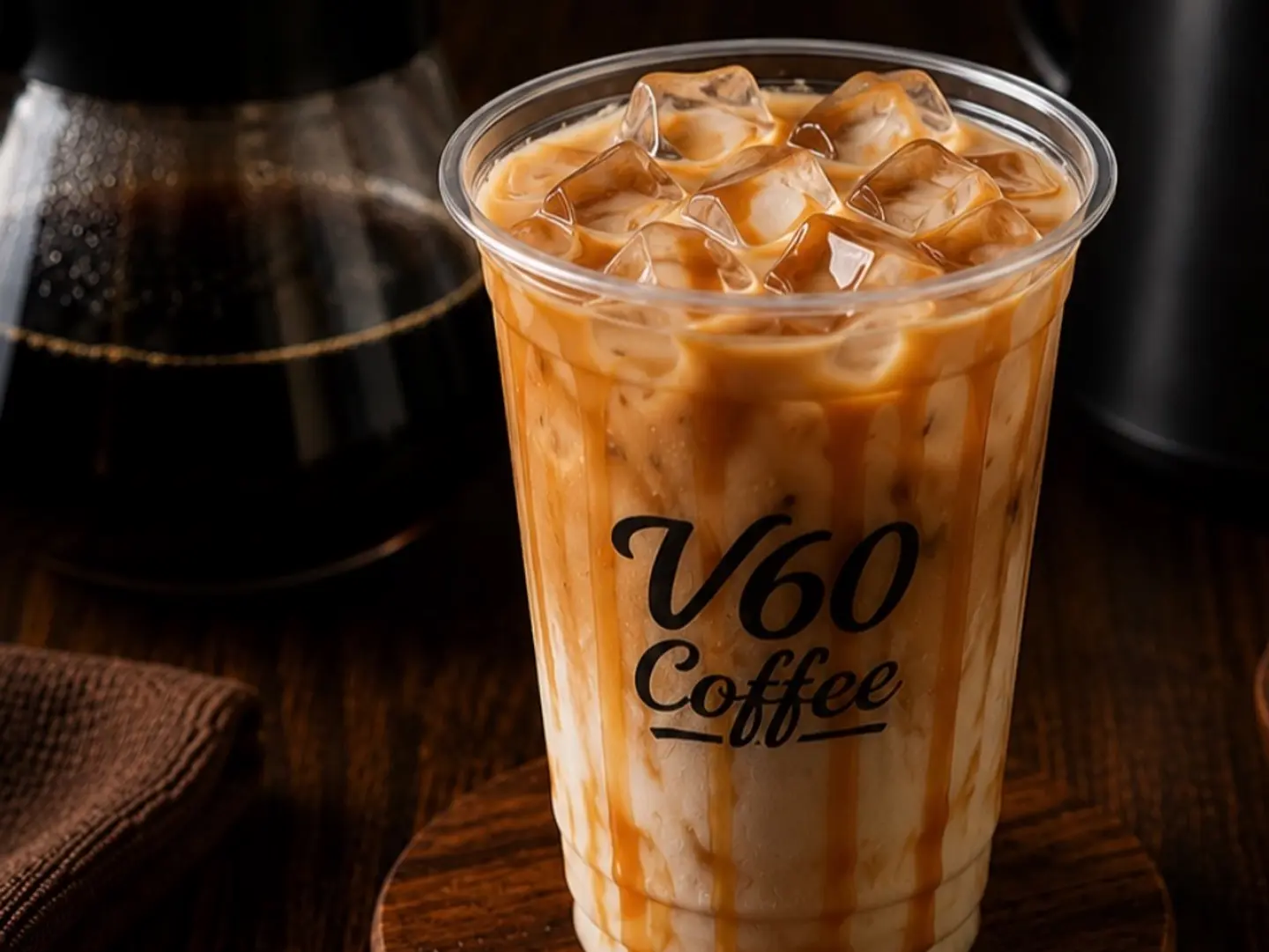 Iced Caramel Latte