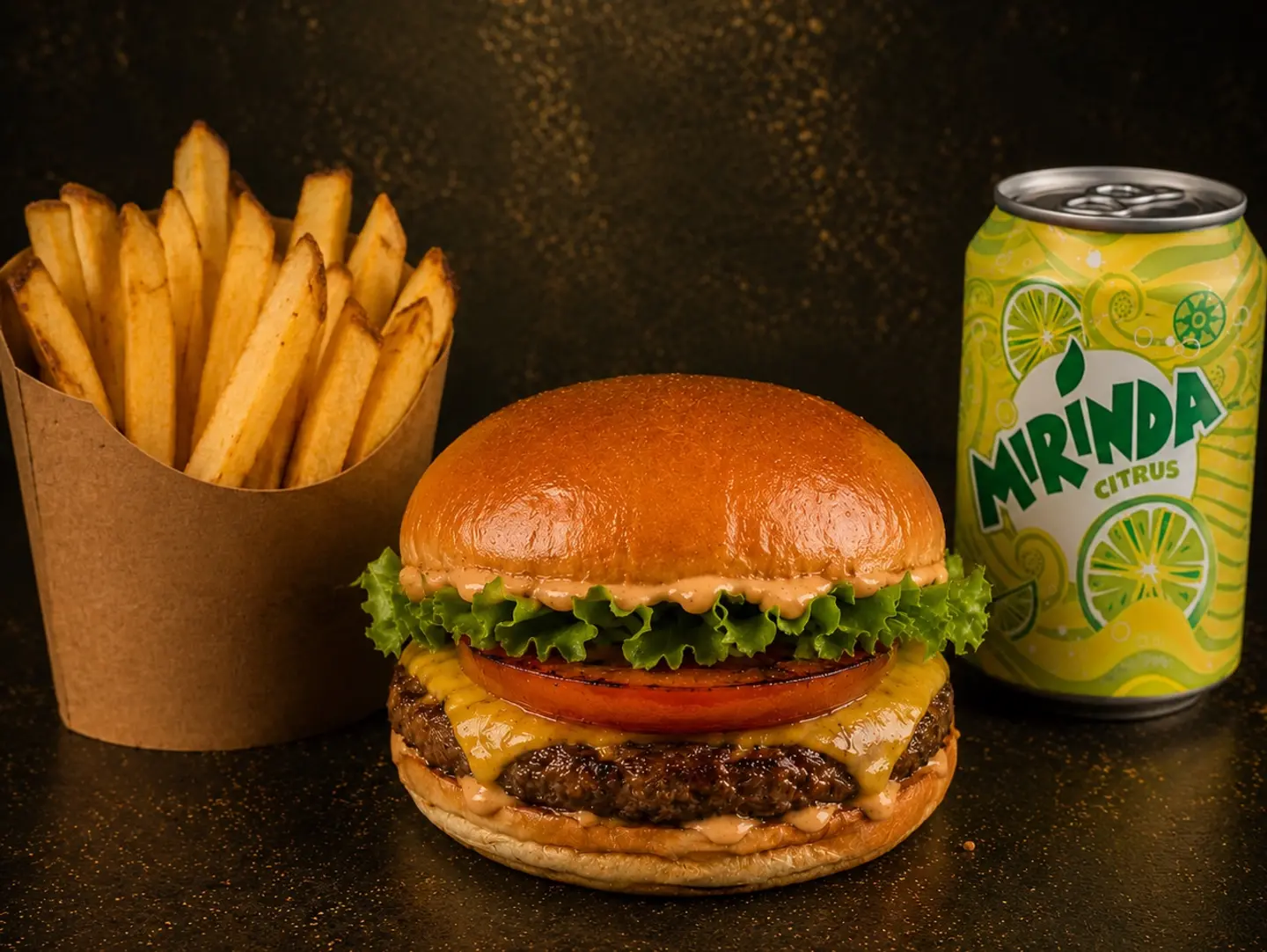 Classic Beef Burger Meal