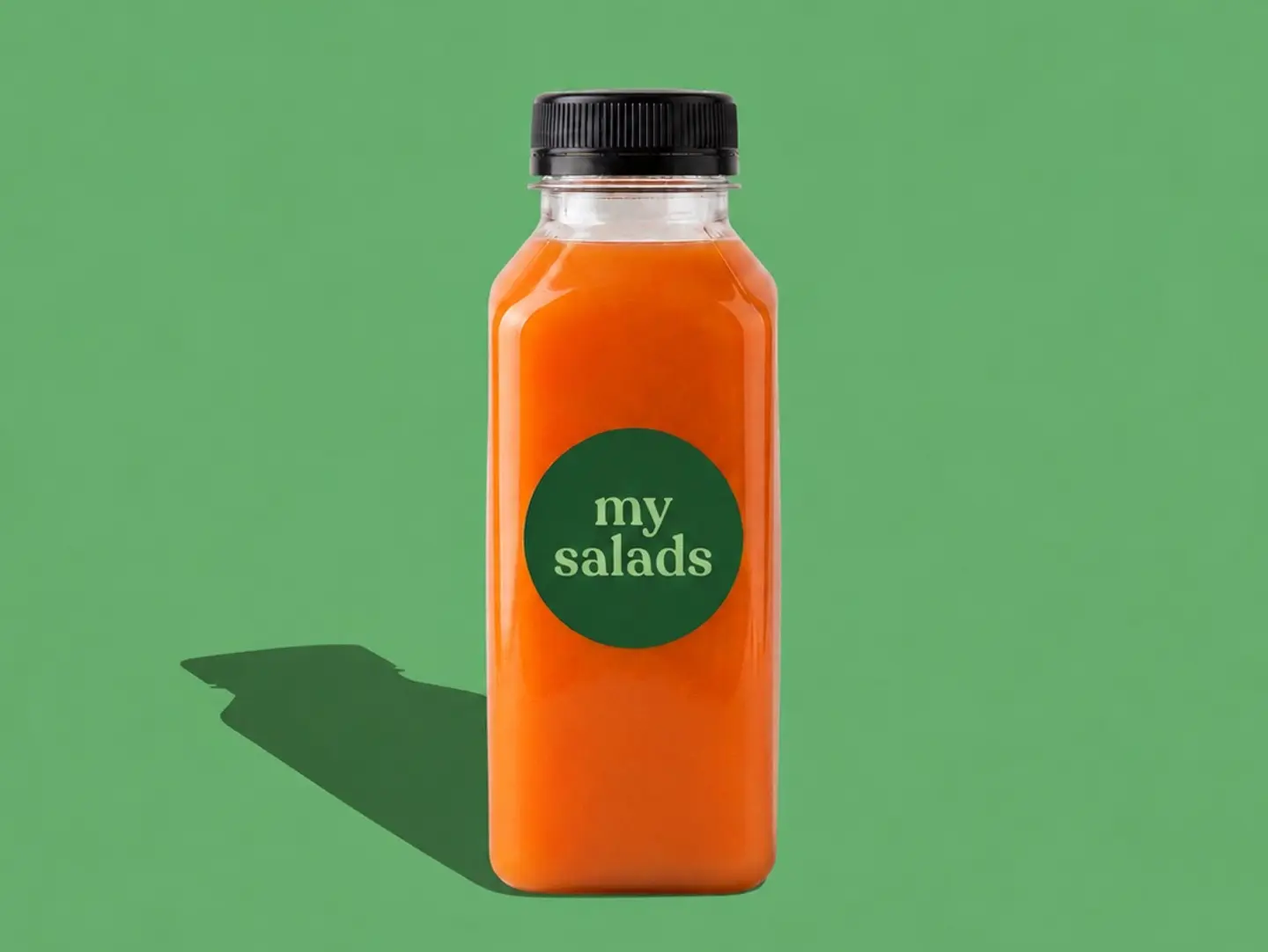 Carrot Juice Bottle