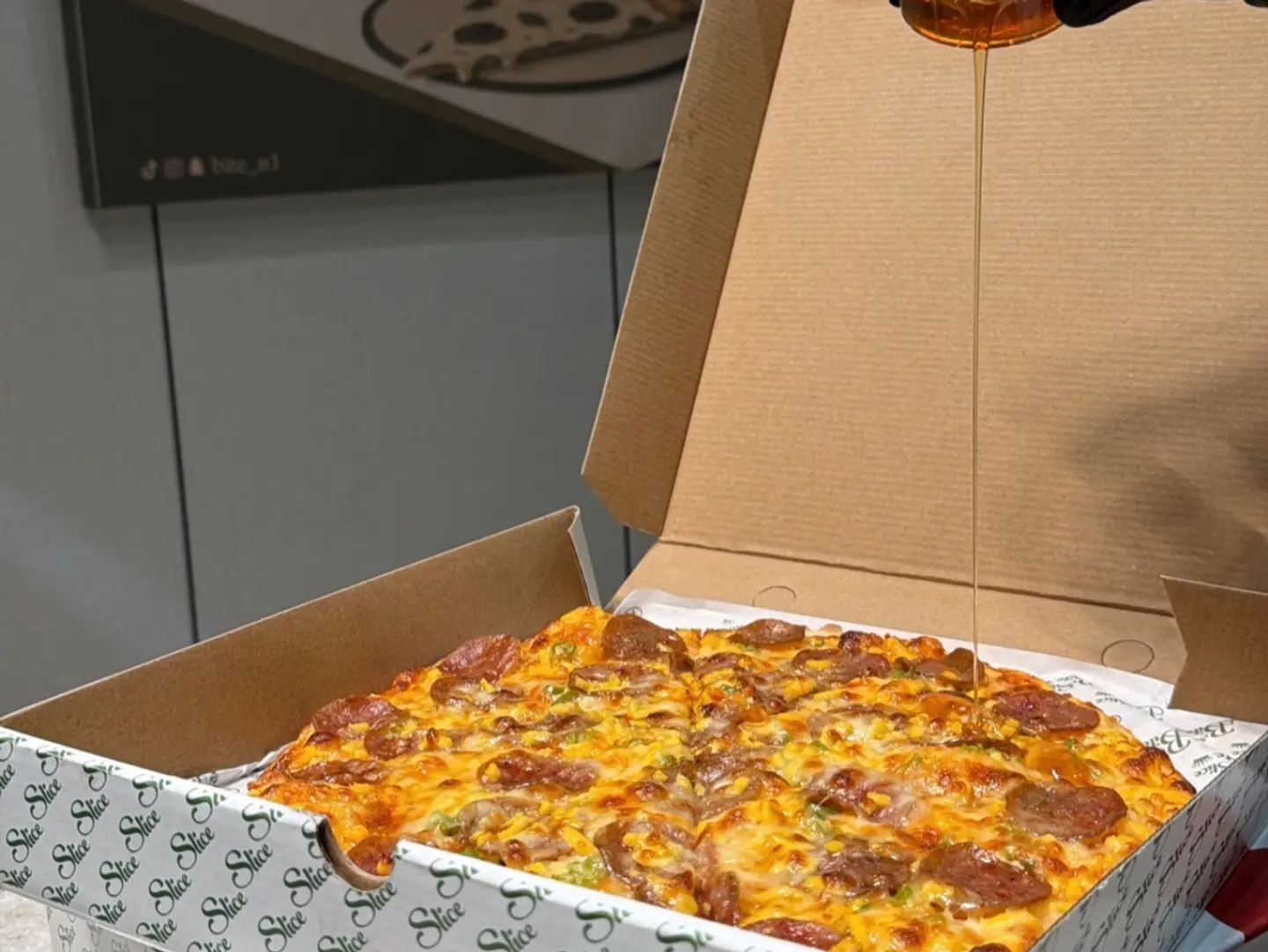 Honey Spicy Pepperoni Pizza