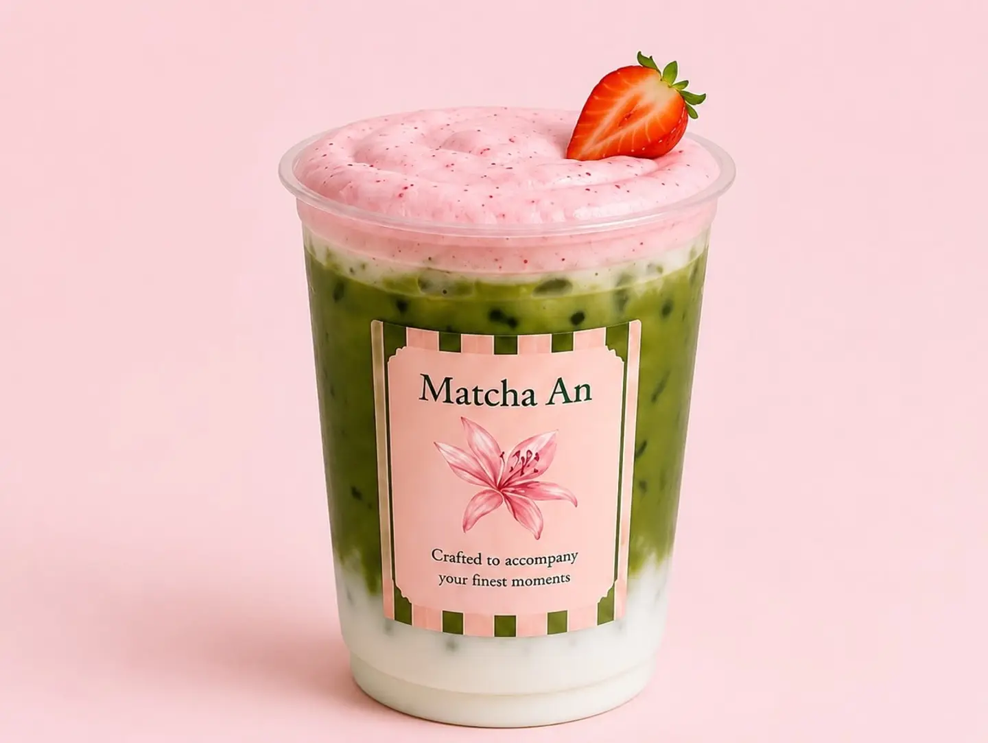 Strawberry Matcha