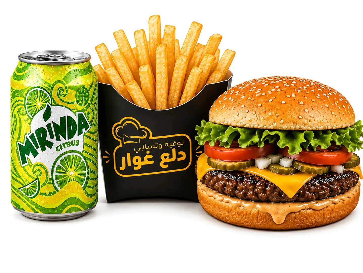 Meat Burger Meal