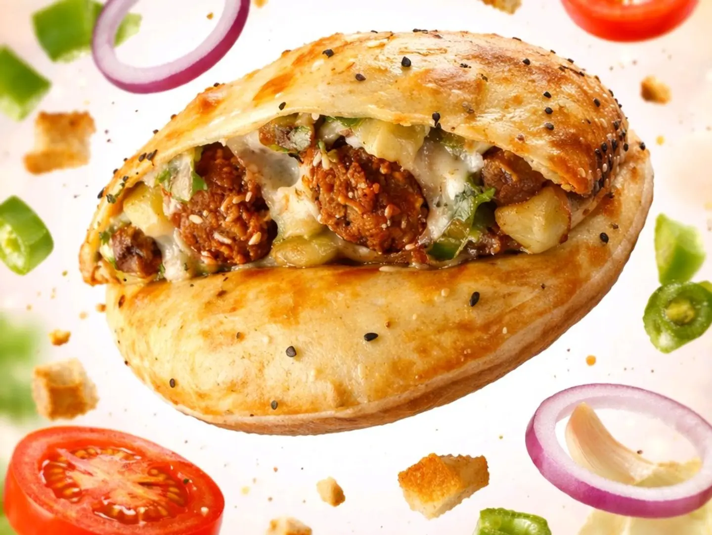 Falafel Mix Pie