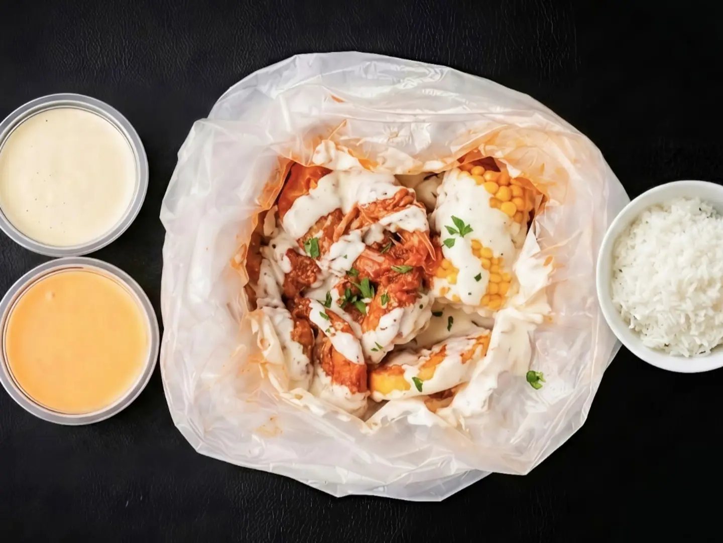 Creamy Shrimp Bag