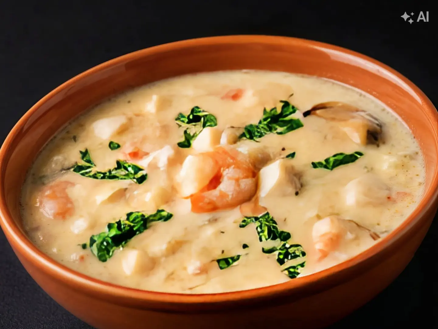 White Shrimp Soup