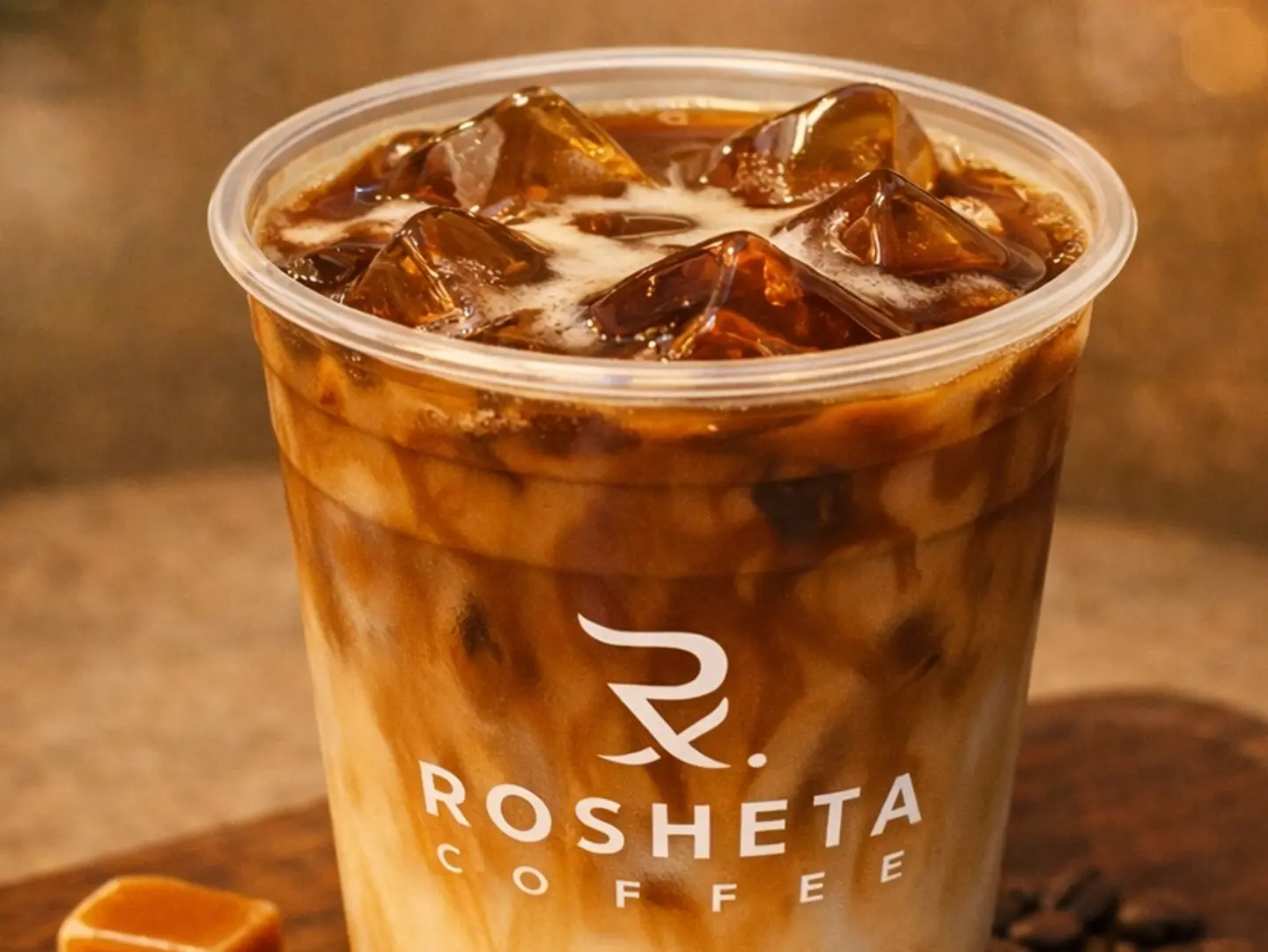 Iced Caramel Latte