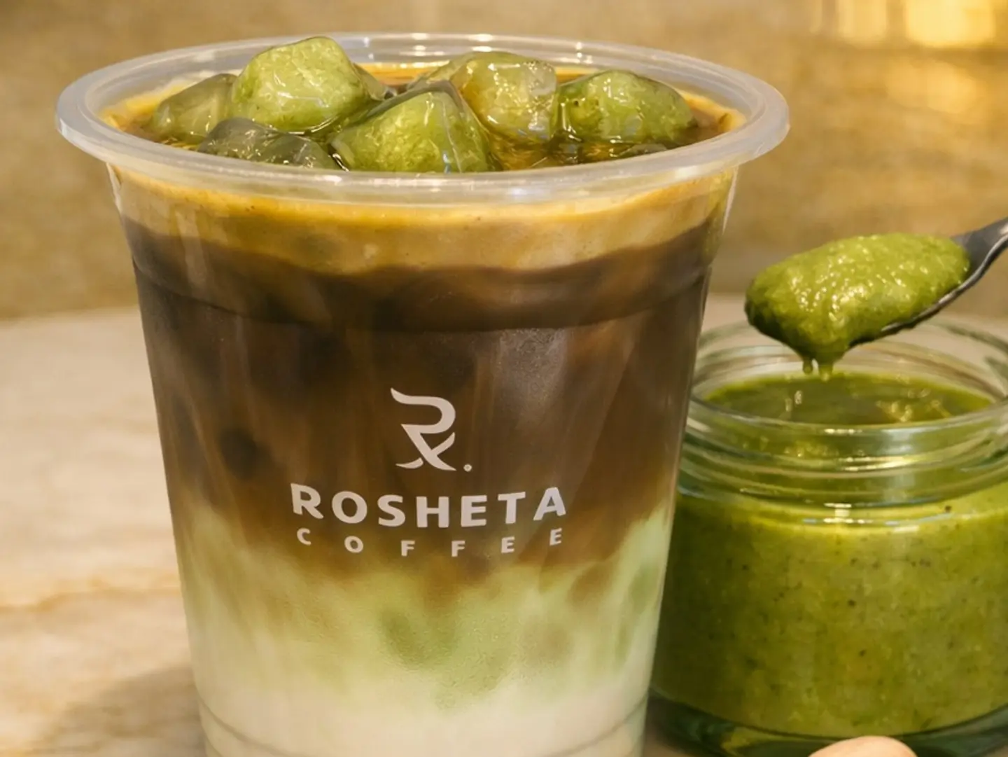 Iced Pistachio Latte