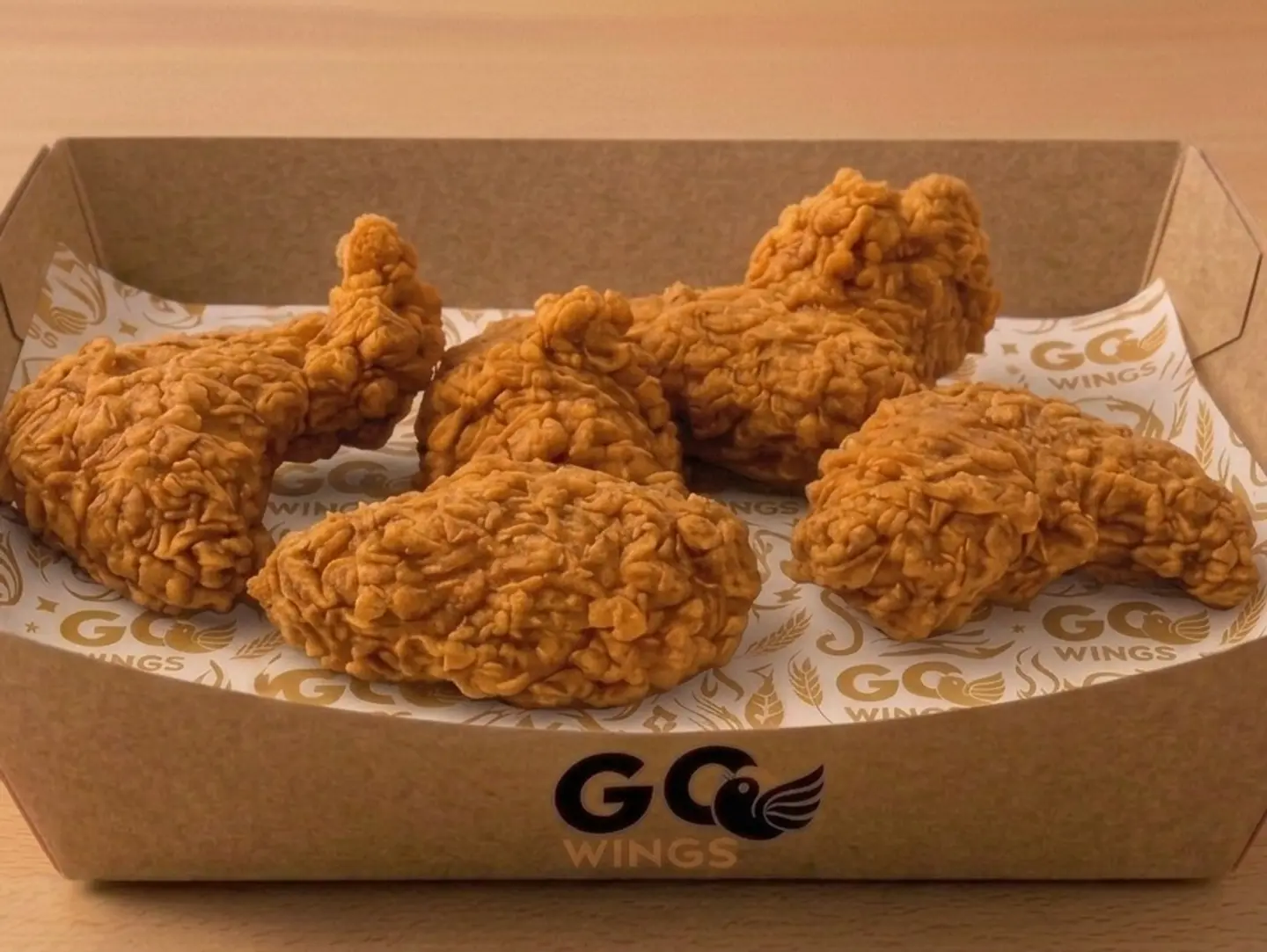 4 Pieces Traditional Chicken Wings