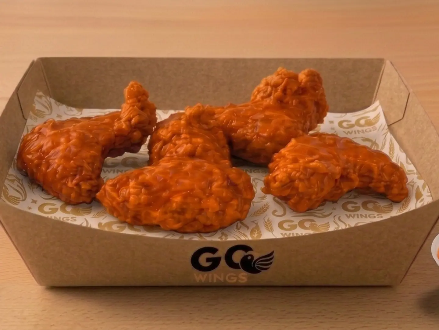 4 Pieces Buffalo Chicken Wings
