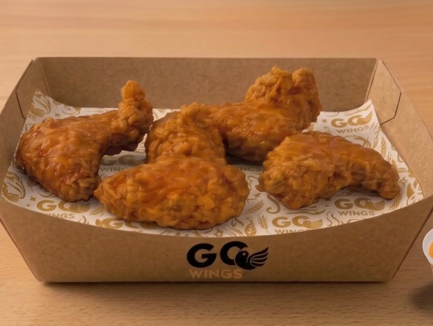 4 Pieces Hawaian Chicken Wings