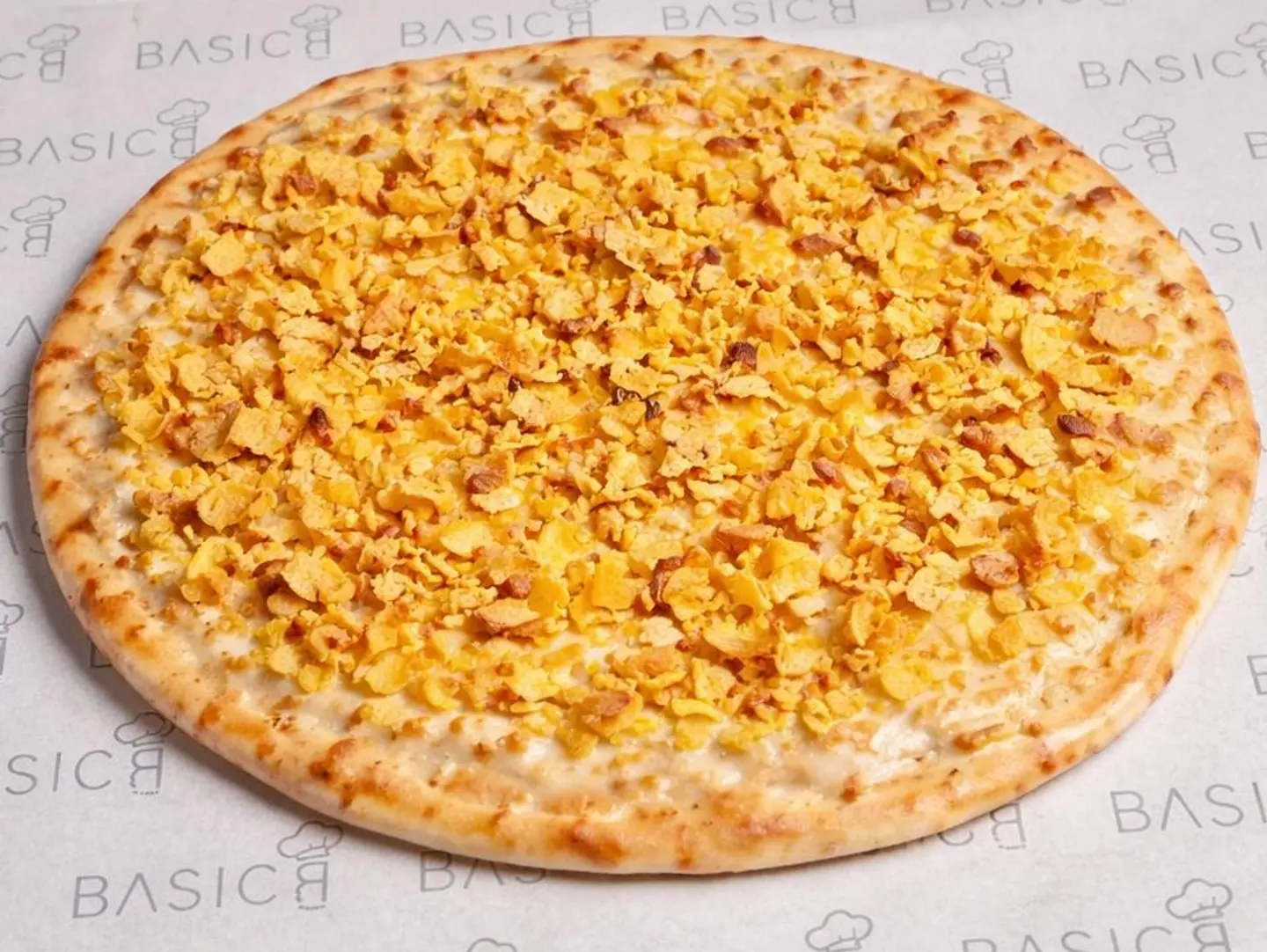 Cheese And Oman Chips Manqusha